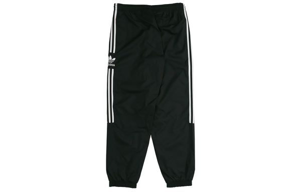 بنطلون رياضي adidas originals Lock Up Track Pants Classic Stripe Sports Long Pants أسود، أسود