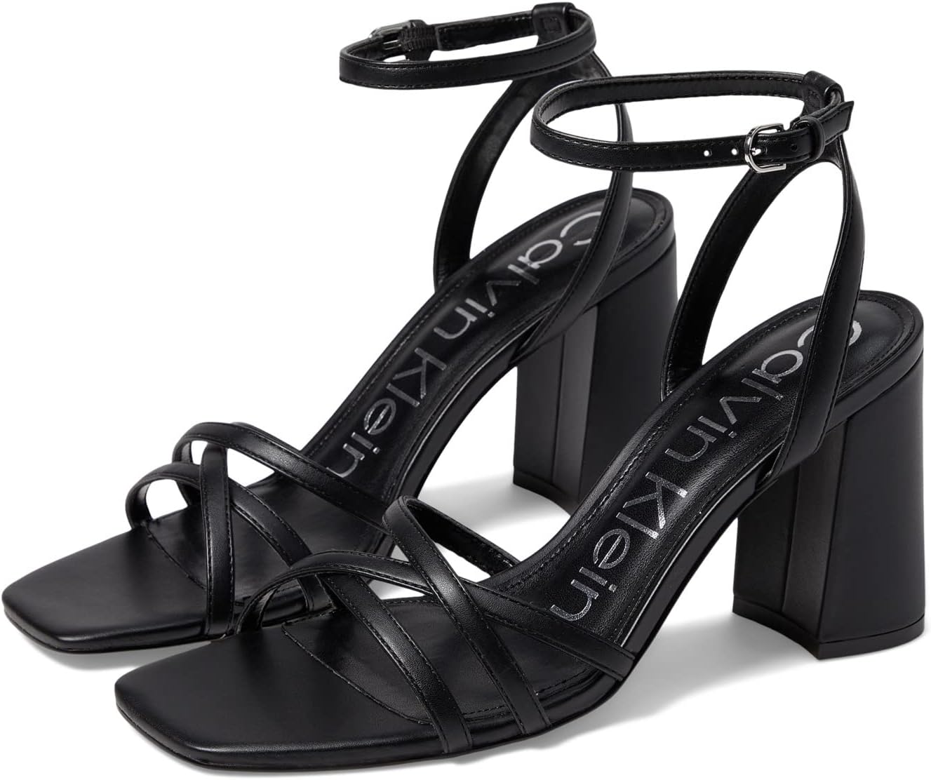 Calvin Klein Qalat sandals, black