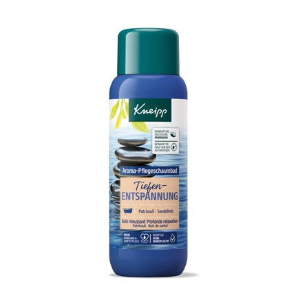 Aroma Care bath foam Deep relaxation with sandalwood extract and natural patchouli essential oil 400ml , Kneipp