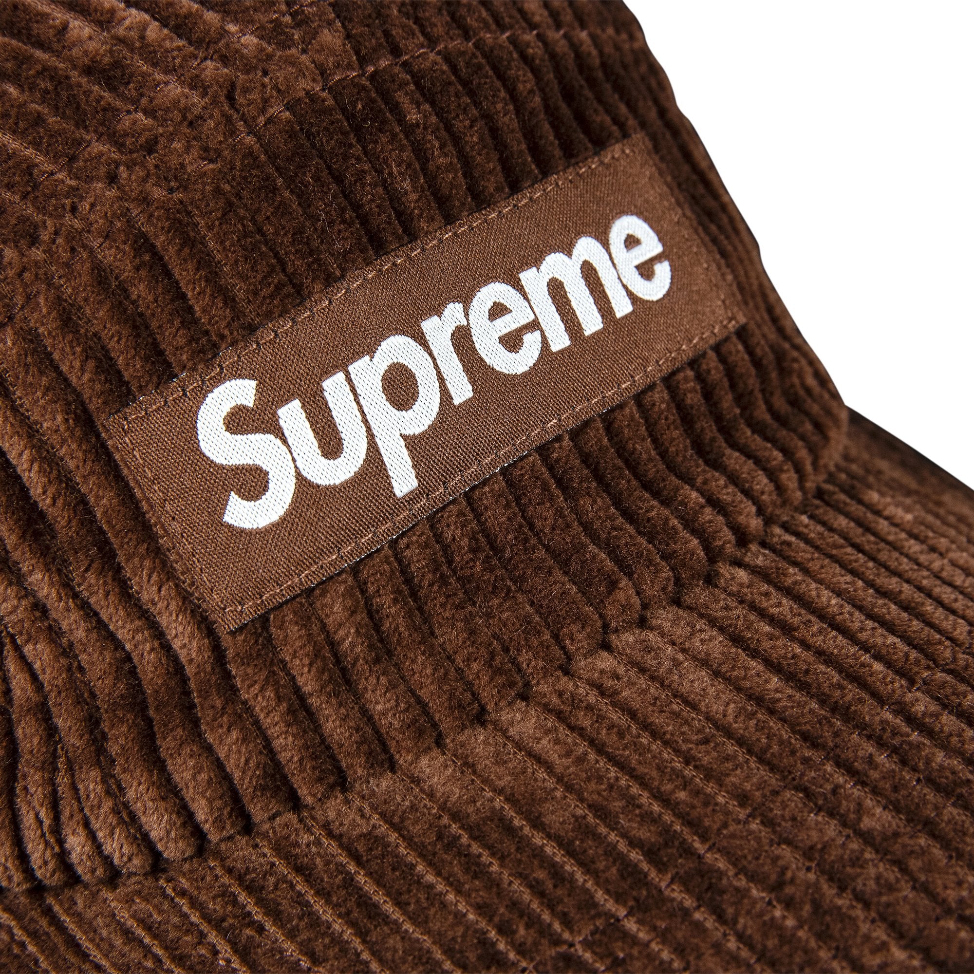 Supreme Camp Corduroy Cap, Brown