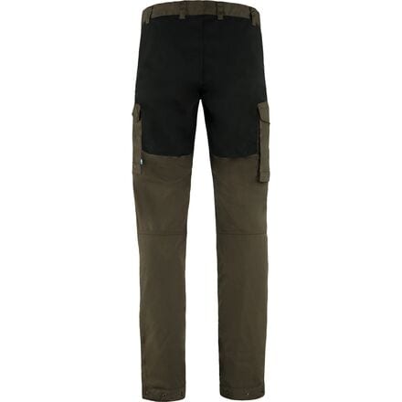 Vidda Pro men's trousers Fjallraven, dark green/black