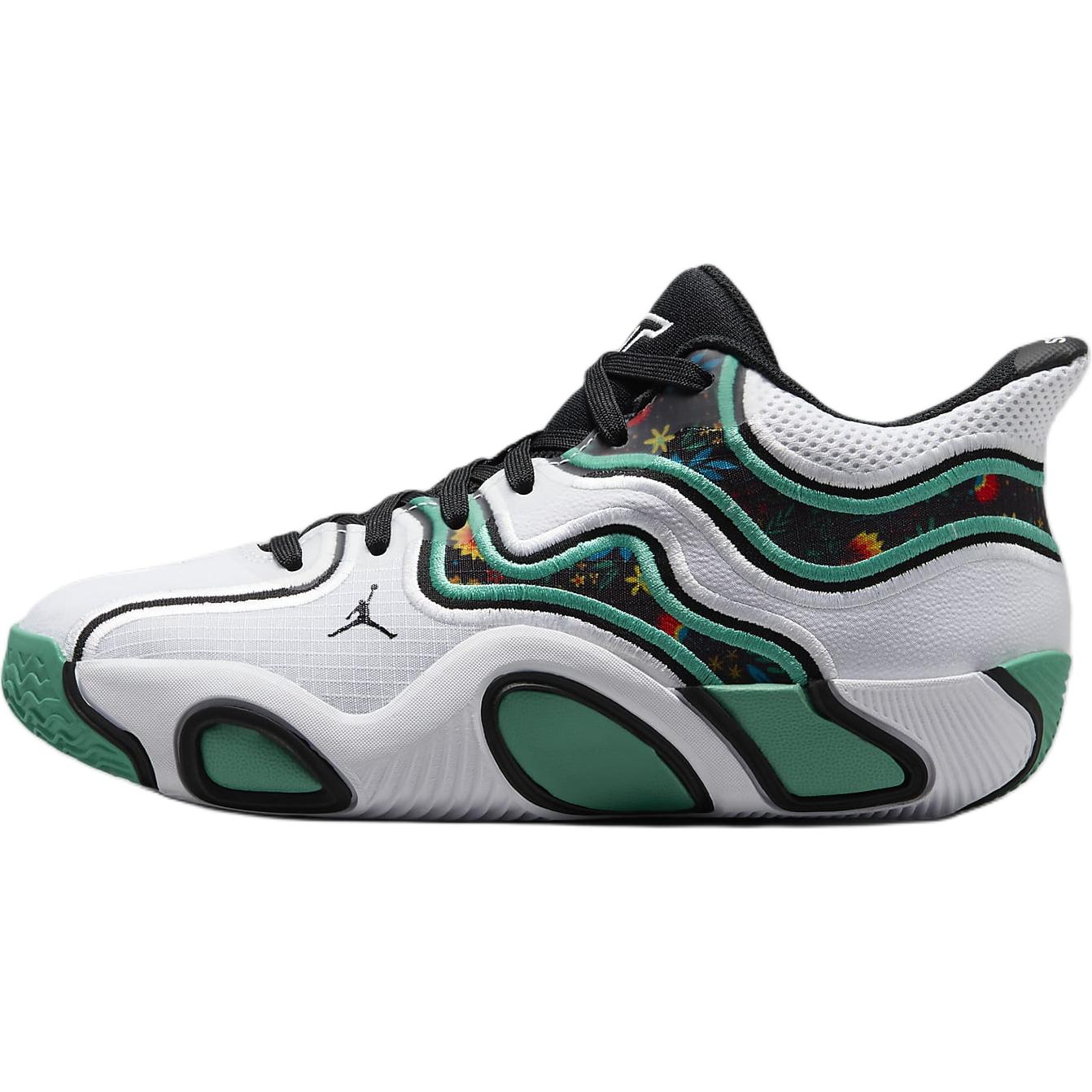 Tatum 3 Kids Jordan Basketball Shoes White/Green/Black