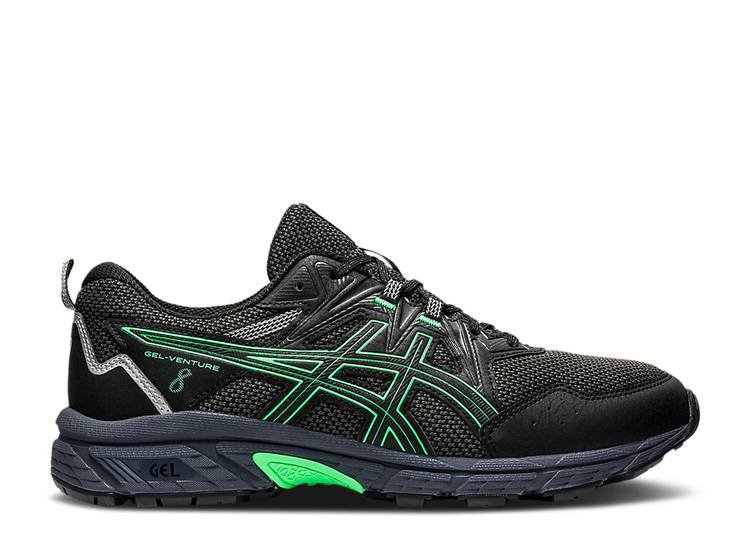 ASICS GEL VENTURE 8 'BLACK NEW LEAF' sneakers, black