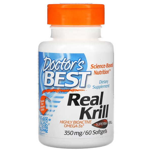 Doctor's Best Krill Oil, 350 mg 60 capsules