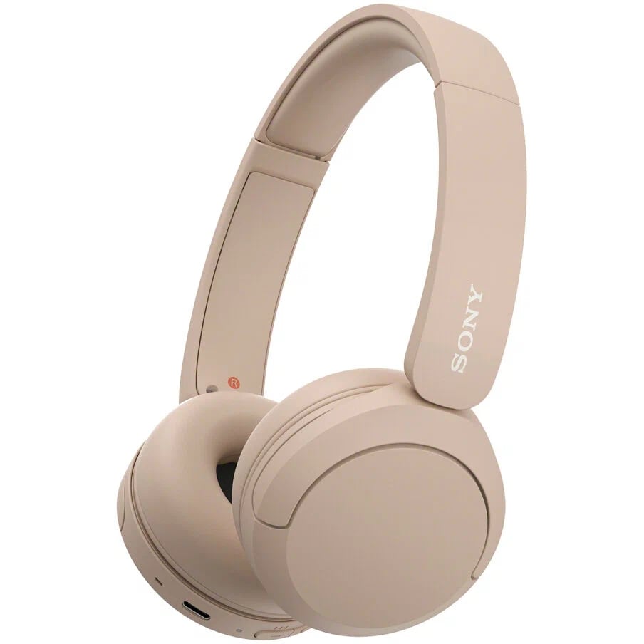 Wireless headphones Sony WH-CH520, beige