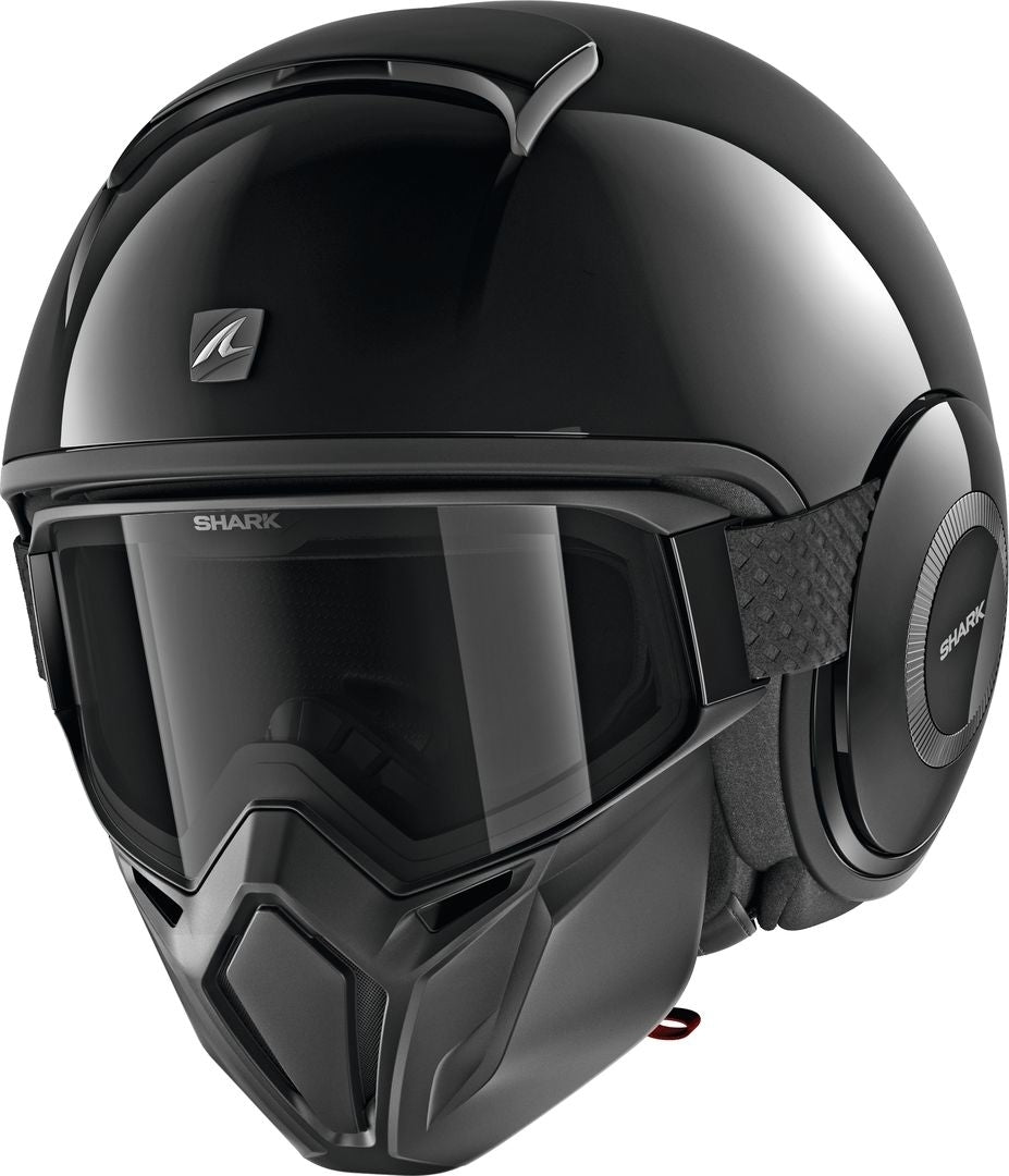 Shark Street-Drak Blank Helmet with Removable Lining, Black