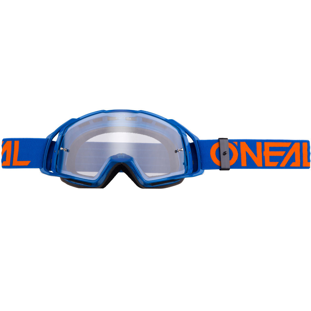 O´Neal B-20 Flat goggle glasses, blue/yellow-red