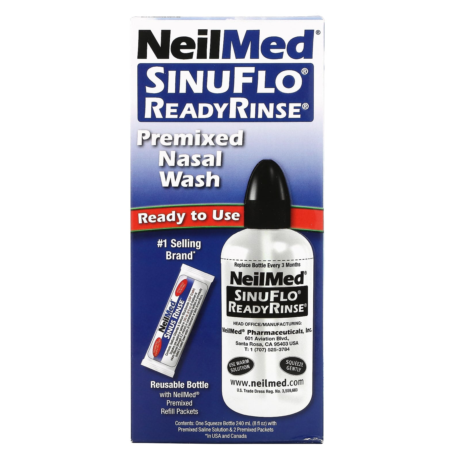 NeilMed Nasal Rinse Mixture, 2-Piece Set