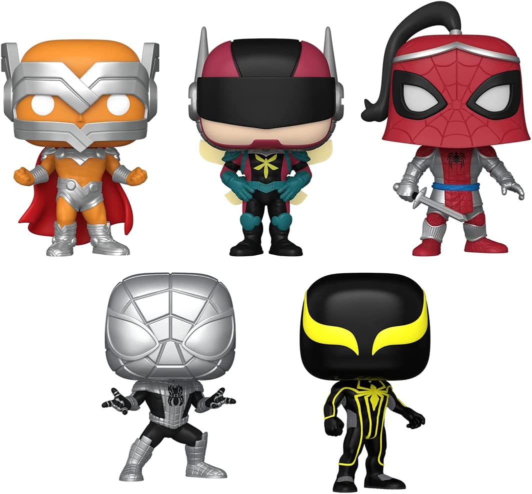 Funko Pop! Marvel: Spider-Man: Beyond Amazing 5 Pack, Amazon Exclusive