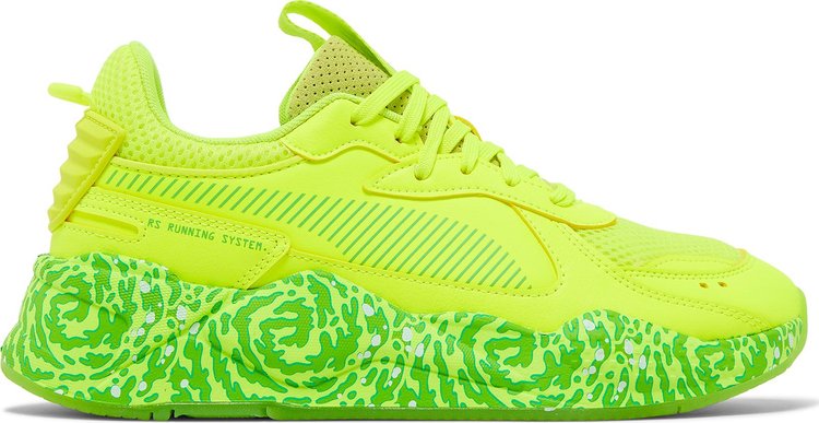 Puma Rick and Morty x RS-X sneakers, yellow