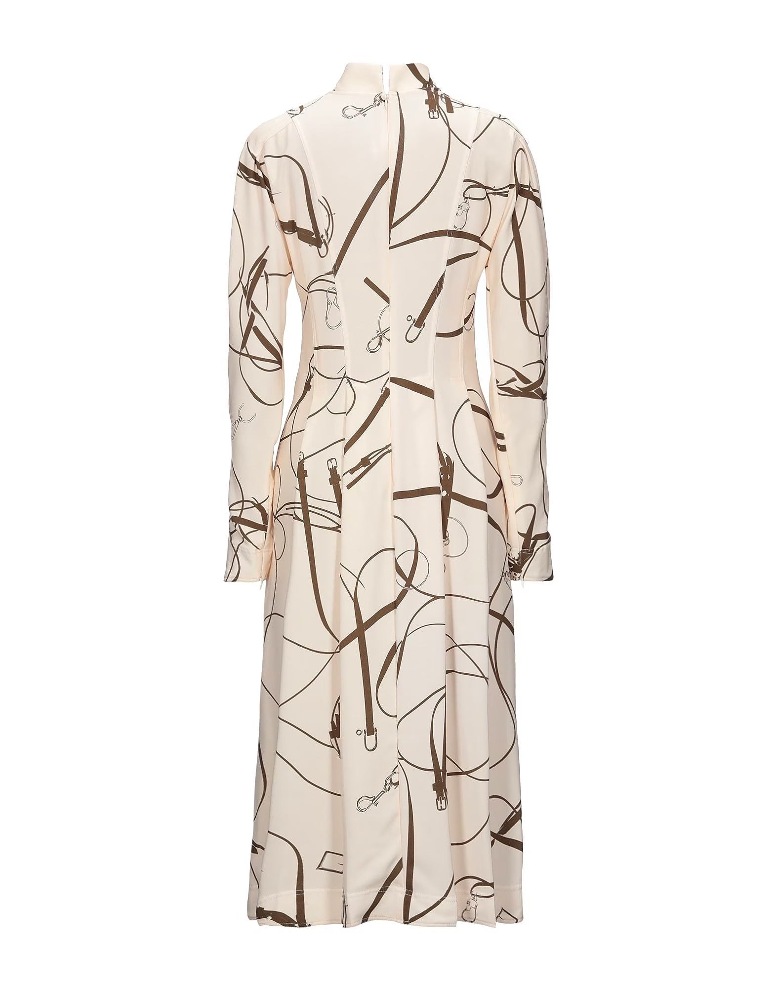 Victoria Beckham Midi Dress, beige