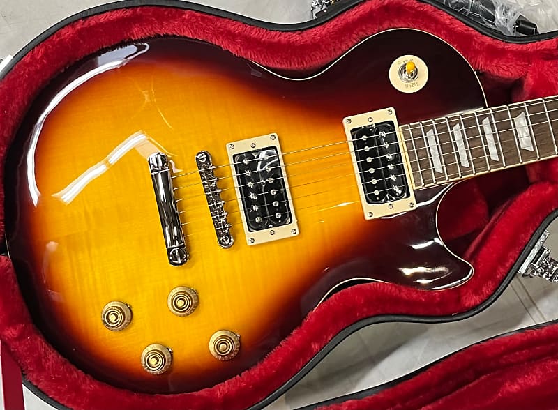 جيتار Epiphone Slash Signature Les Paul Standard 2022، برتقالي