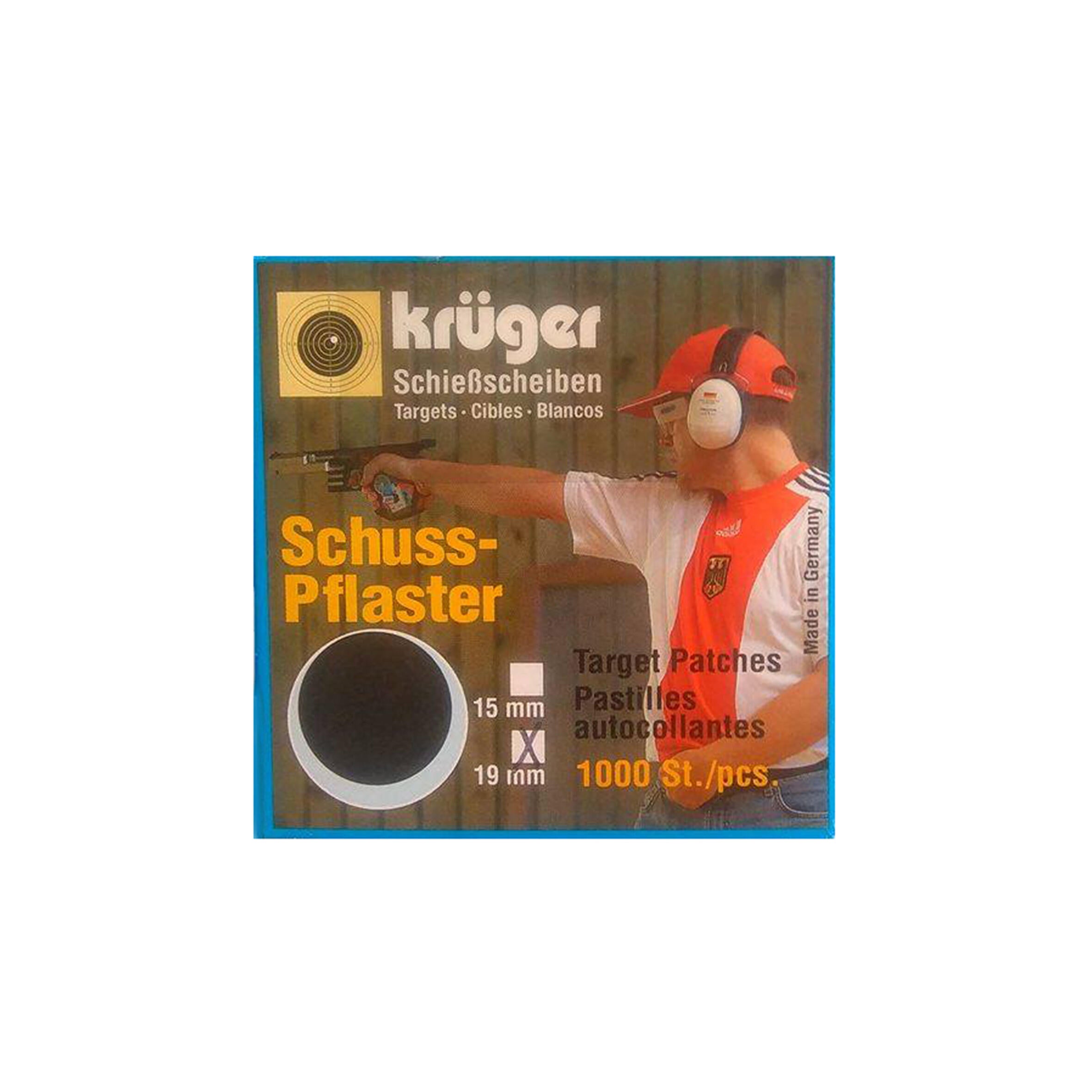 TARGET BAG 19 MM BLACK KRUGER