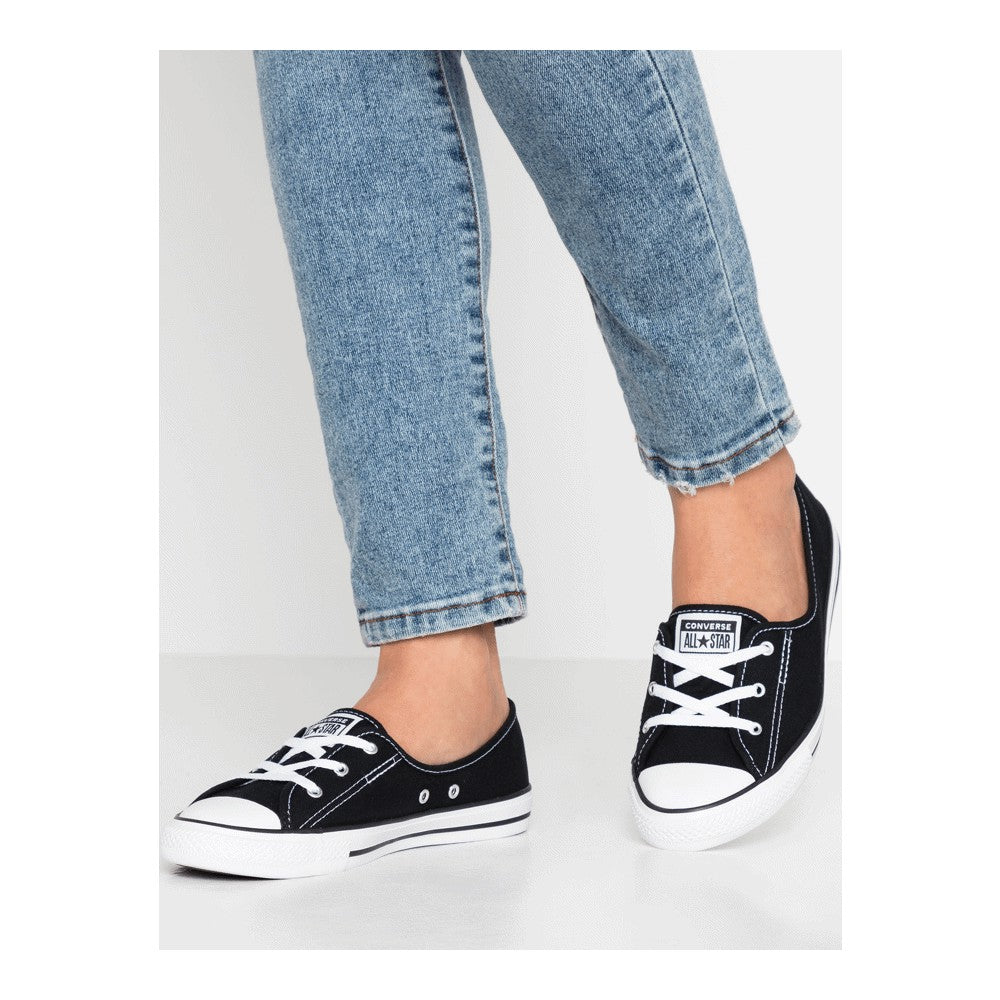 Converse Chuck Taylor All Star Ballet Lace sneakers, black/white