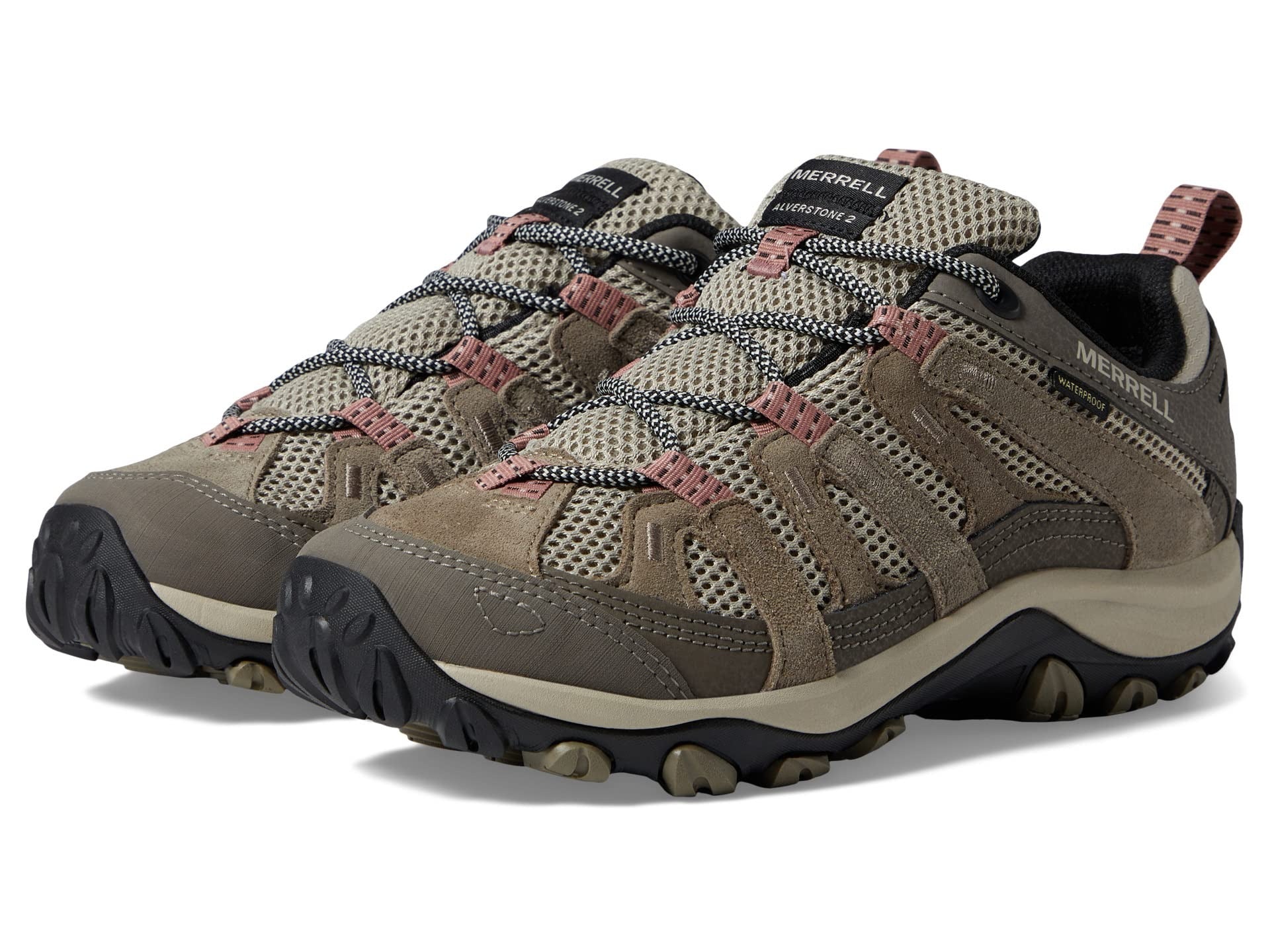 حذاء Merrell Alverstone 2 Wp للرحلات، كاكي