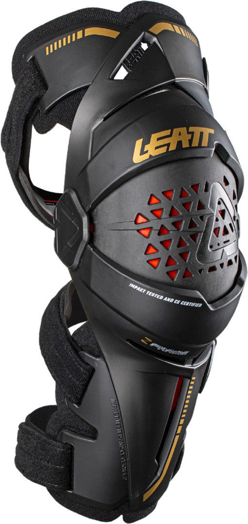 Leatt Z-Frame Lines Knee Protectors, Black