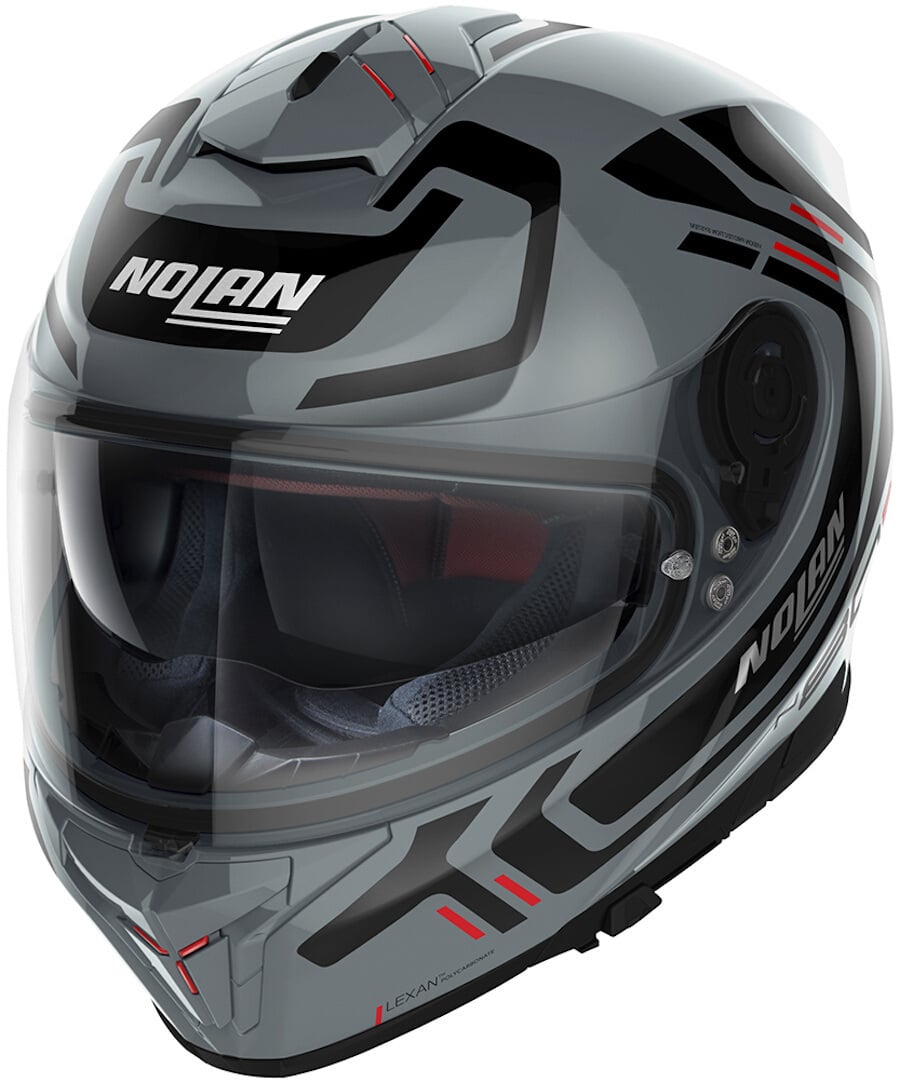 Nolan N80-8 Ally N-Com Helmet, grey/black