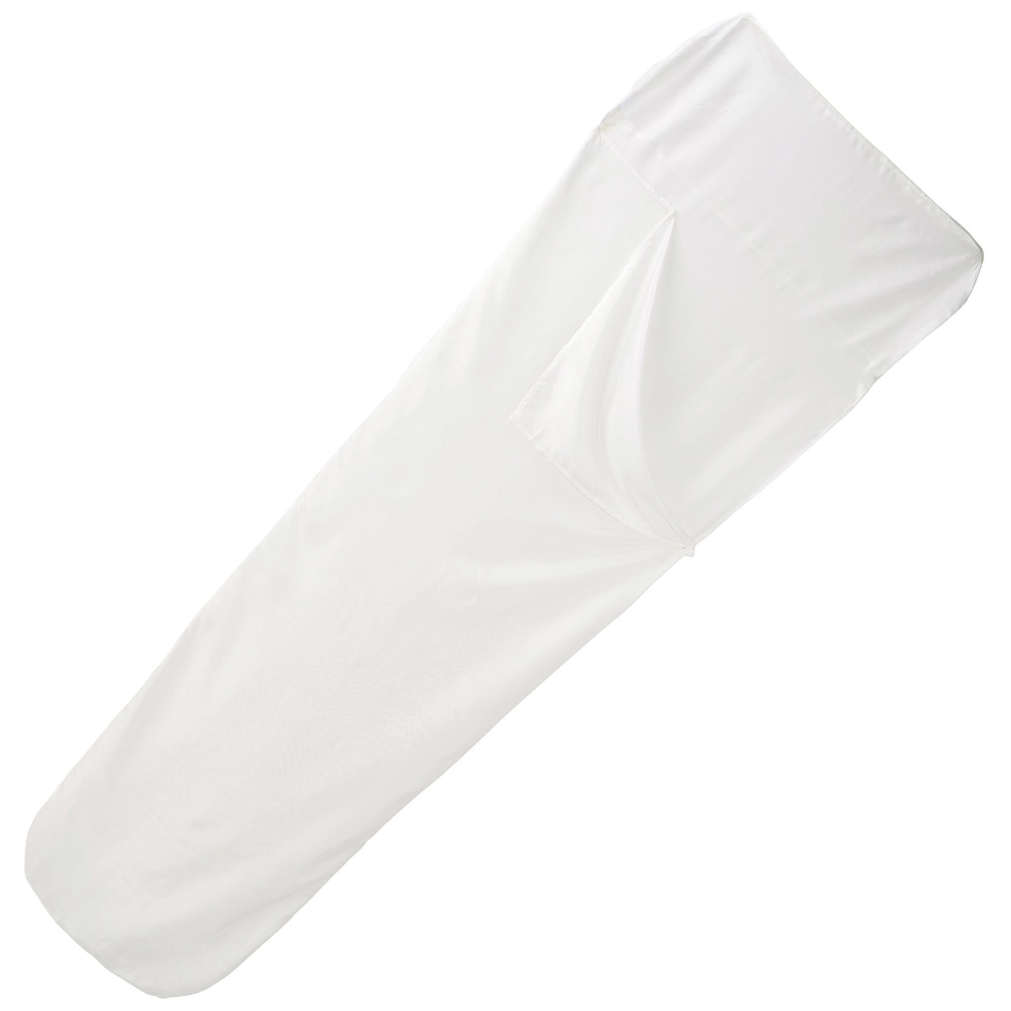 Sleeping bag liner MT500 for sleeping bag, white