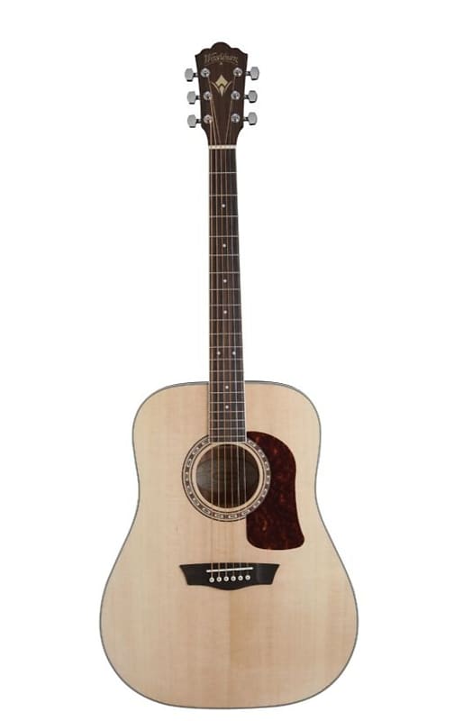 Washburn D10S Heritage 10 Series Dreadnought Acoustic Guitar. Natural Item ID: HD10S-O-U