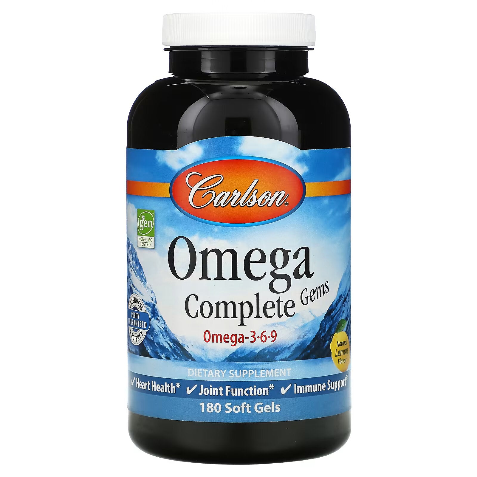 Carlson, Omega Complete Gems, 180 Capsules