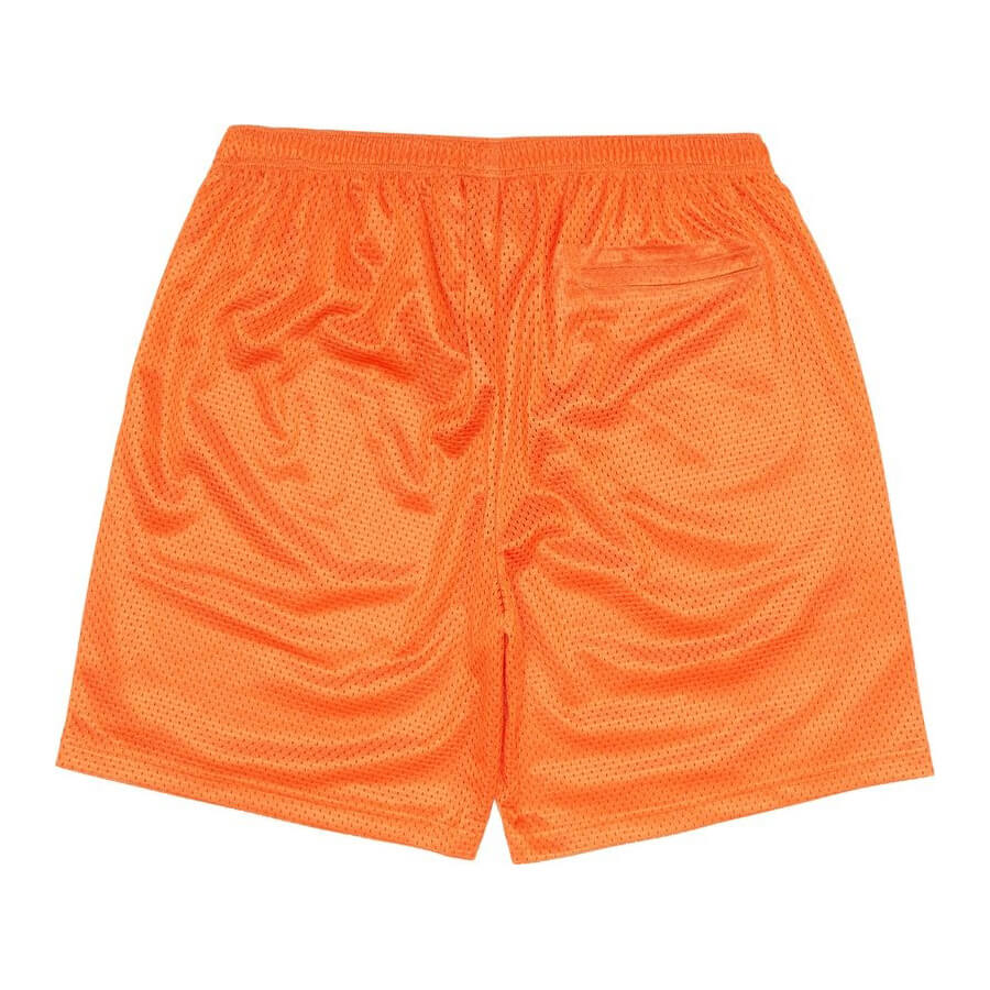 Supreme Slap Shot Baggy Mesh Shorts, Orange