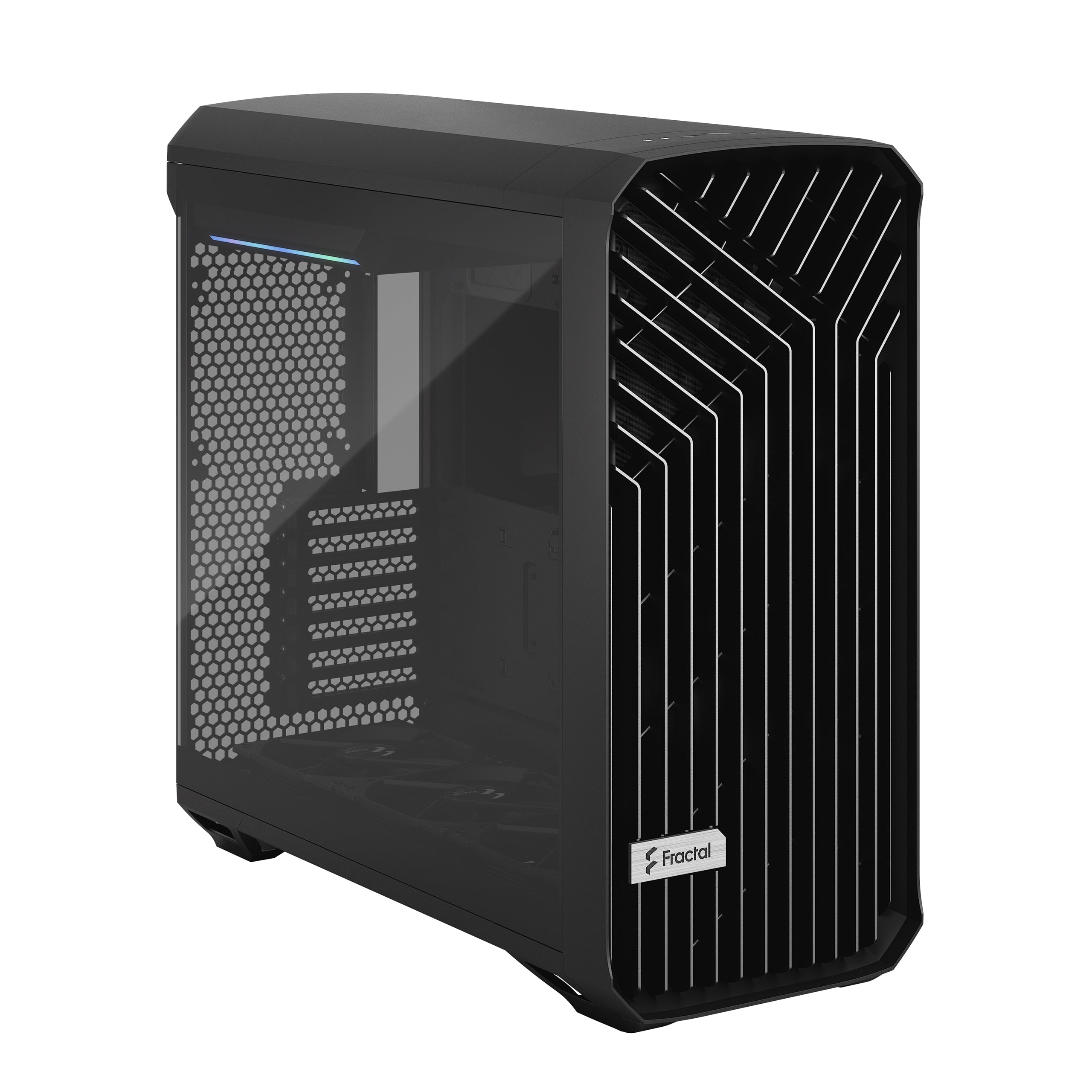 Case Fractal Design Torrent, Mid Tower, black, light glass