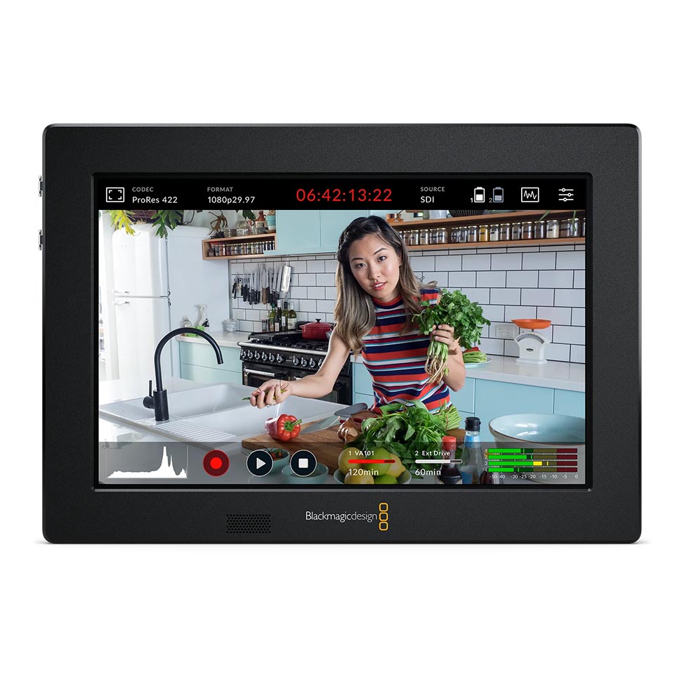 شاشة/مسجل فيديو Blackmagic Design Video Assist 3G مقاس 7 بوصات