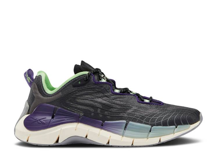 حذاء رياضي Reebok WMNS ZIG KINETICA 2 'BLACK DARK ORCHID' باللون الأسود