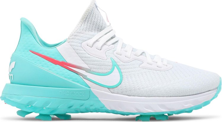 Nike Air Zoom Infinity Tour 'White Aurora Green' Cleats, White