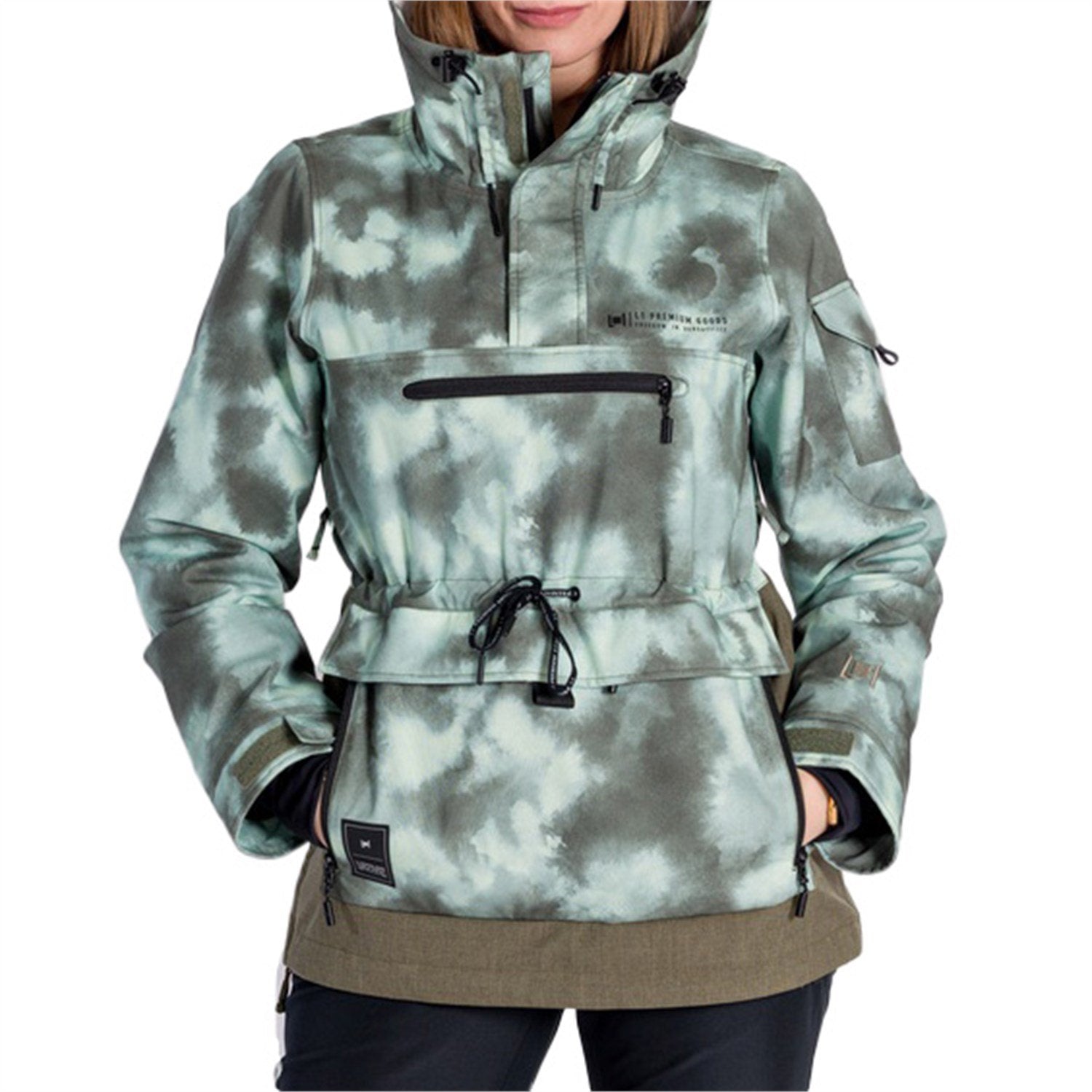 Anorak L1 Prowler women's, blue-gray