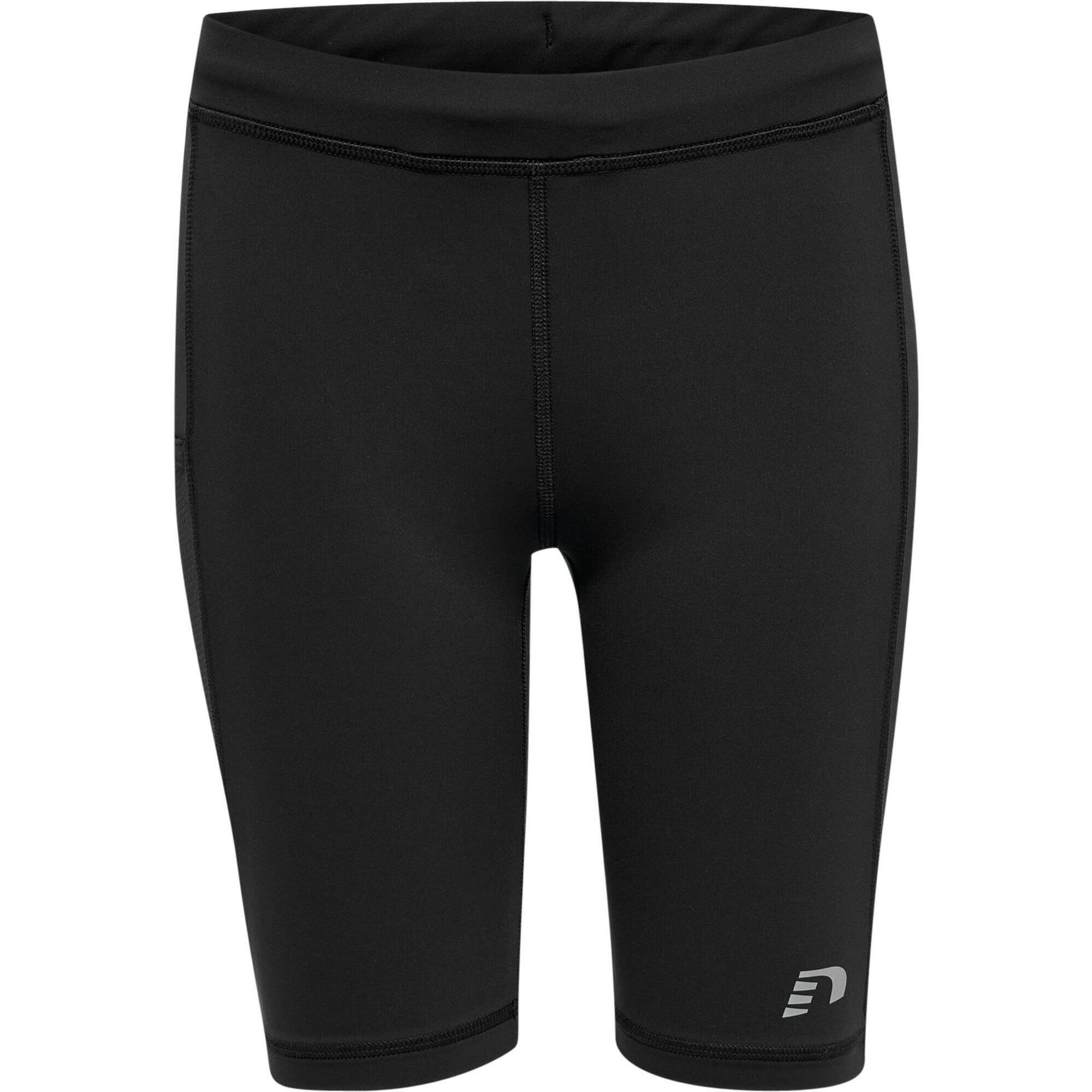 Children's tight shorts Core Sprinters unisex children's NEWLINE, black