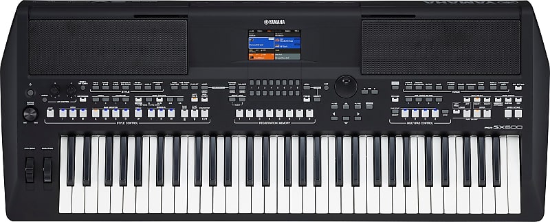 لوحة مفاتيح ياماها PSR-SX600 Arranger، 61 مفتاحًا لوحة مفاتيح ياماها PSR-SX600 Arranger، 61 مفتاحًا