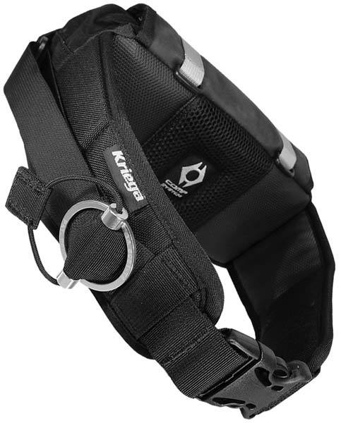 Kriega R3 bag with fastening, black