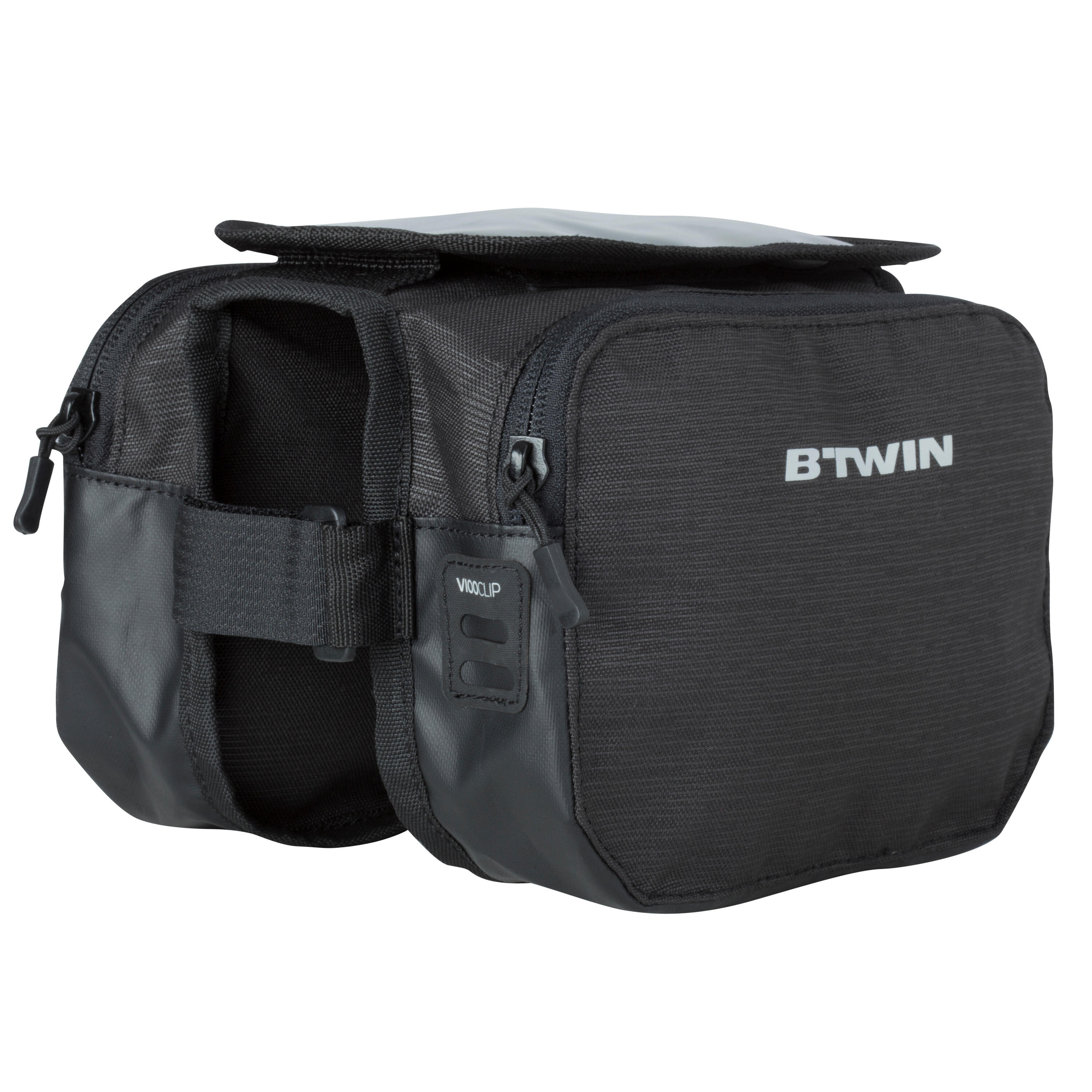 Double bike bag for frame 2 l black 520 Riverside