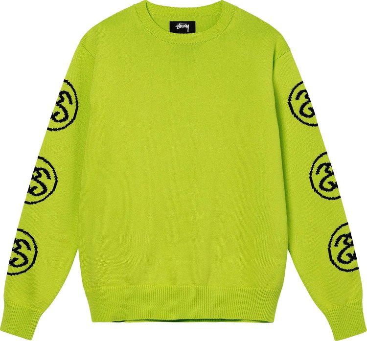 Stussy SS-Link Sweater 'Lime', green