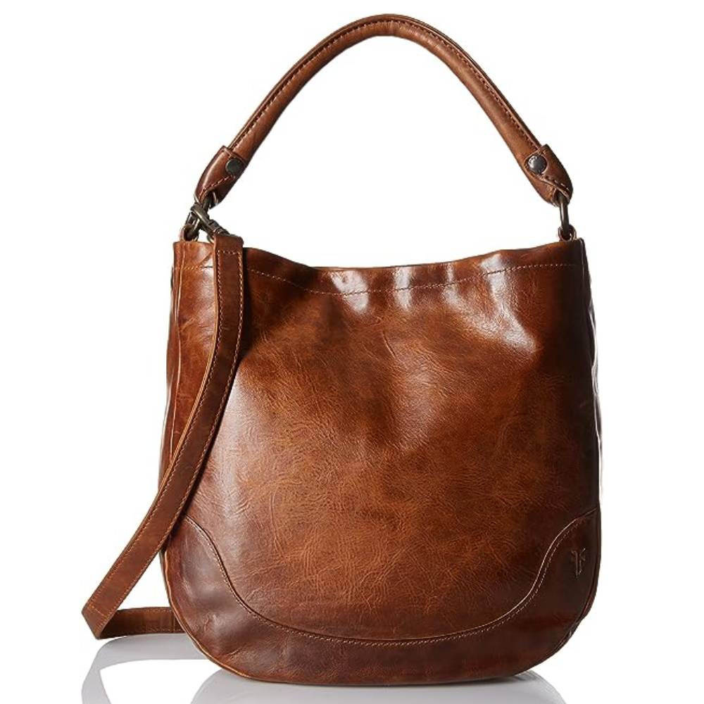 Frye Melissa Leather Hobo Bag, Brown