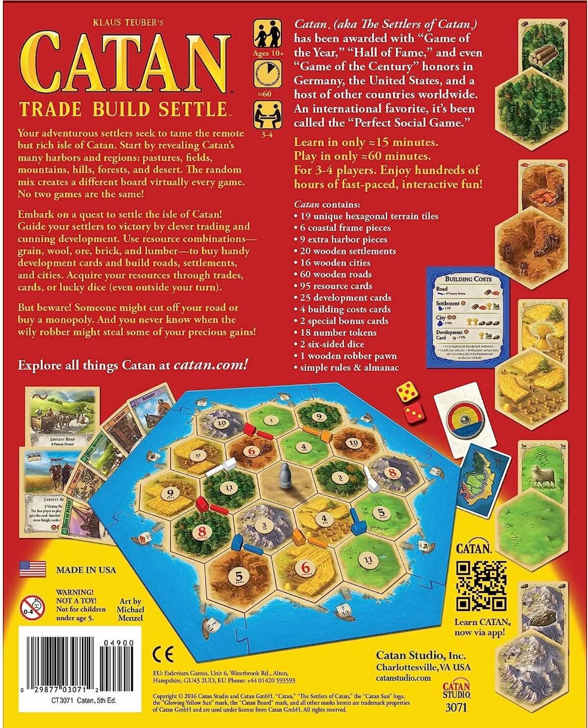 لعبة لوحية Catan Studio Catan: Trade Build Settle