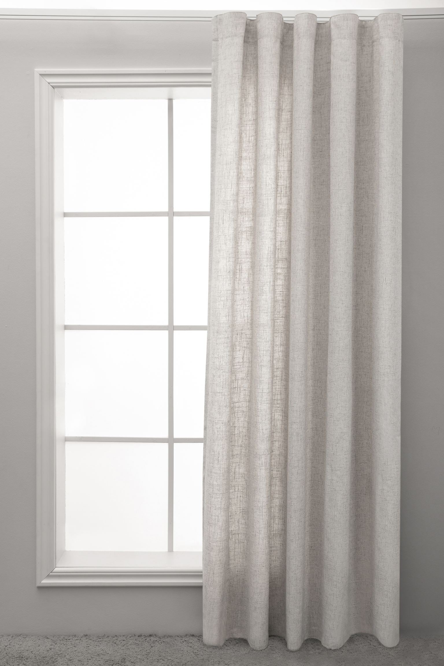 Curtain Hasta Length Of Rope, light gray