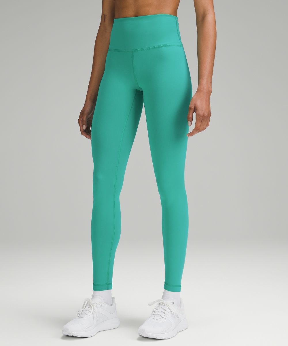 Wunder Train Lululemon High Leggings, Green