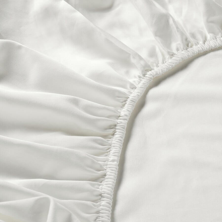 Bed sheet Ikea Nattjasmin 160x200, white