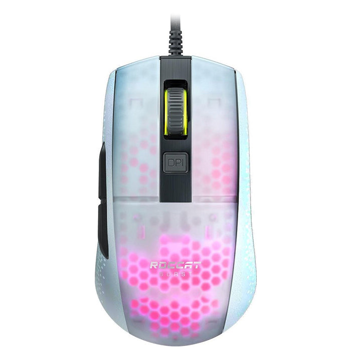 Roccat Burst Pro Wired Gaming Mouse, White