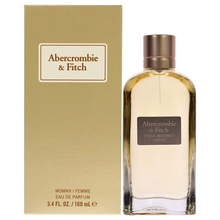 Abercrombie & Fitch First Instinct Sheer Unisex Adult EDP 100ml Sneaker, Black, One Size - Flowers