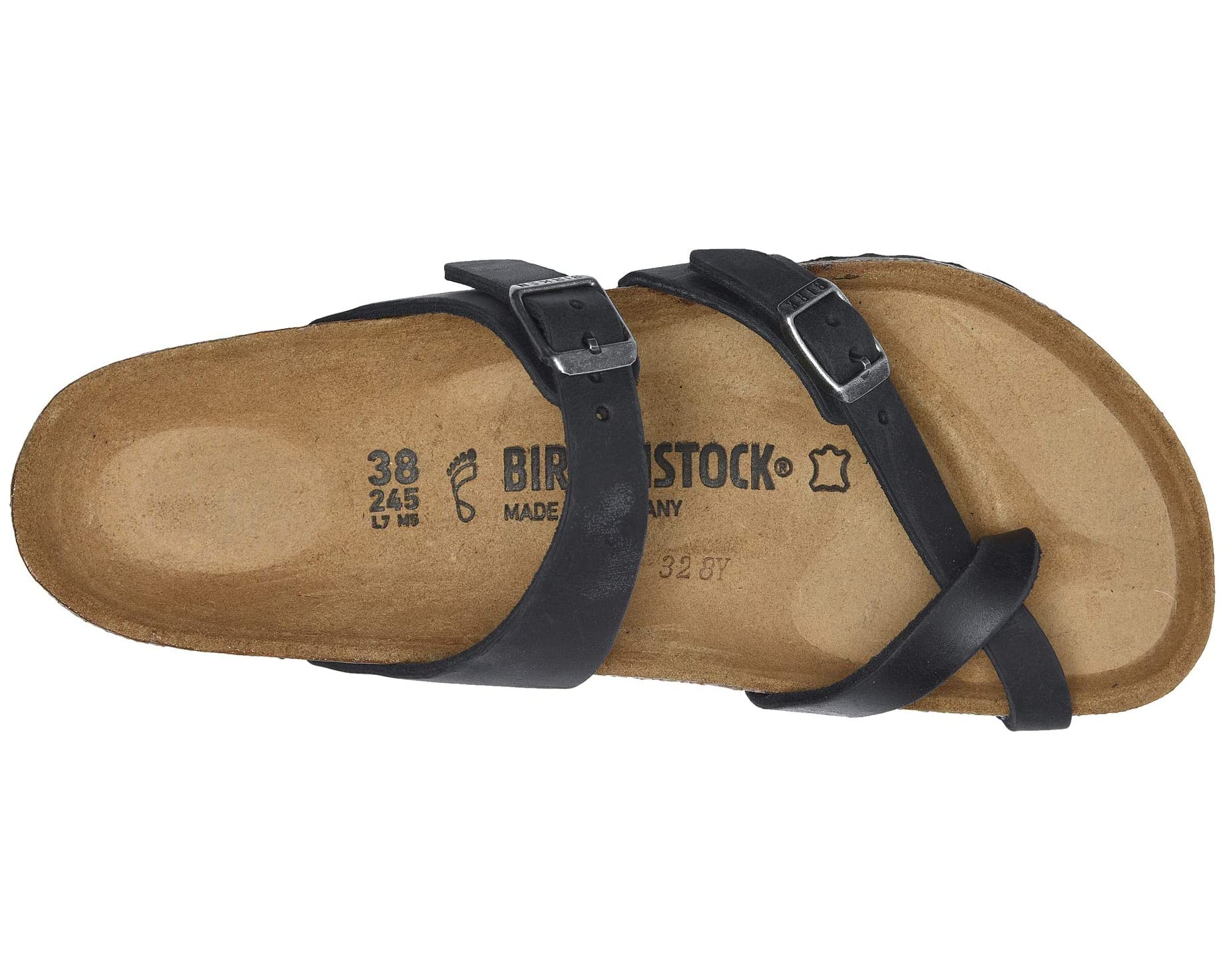 Sandals Mayari Oiled Leather Birkenstock, leather