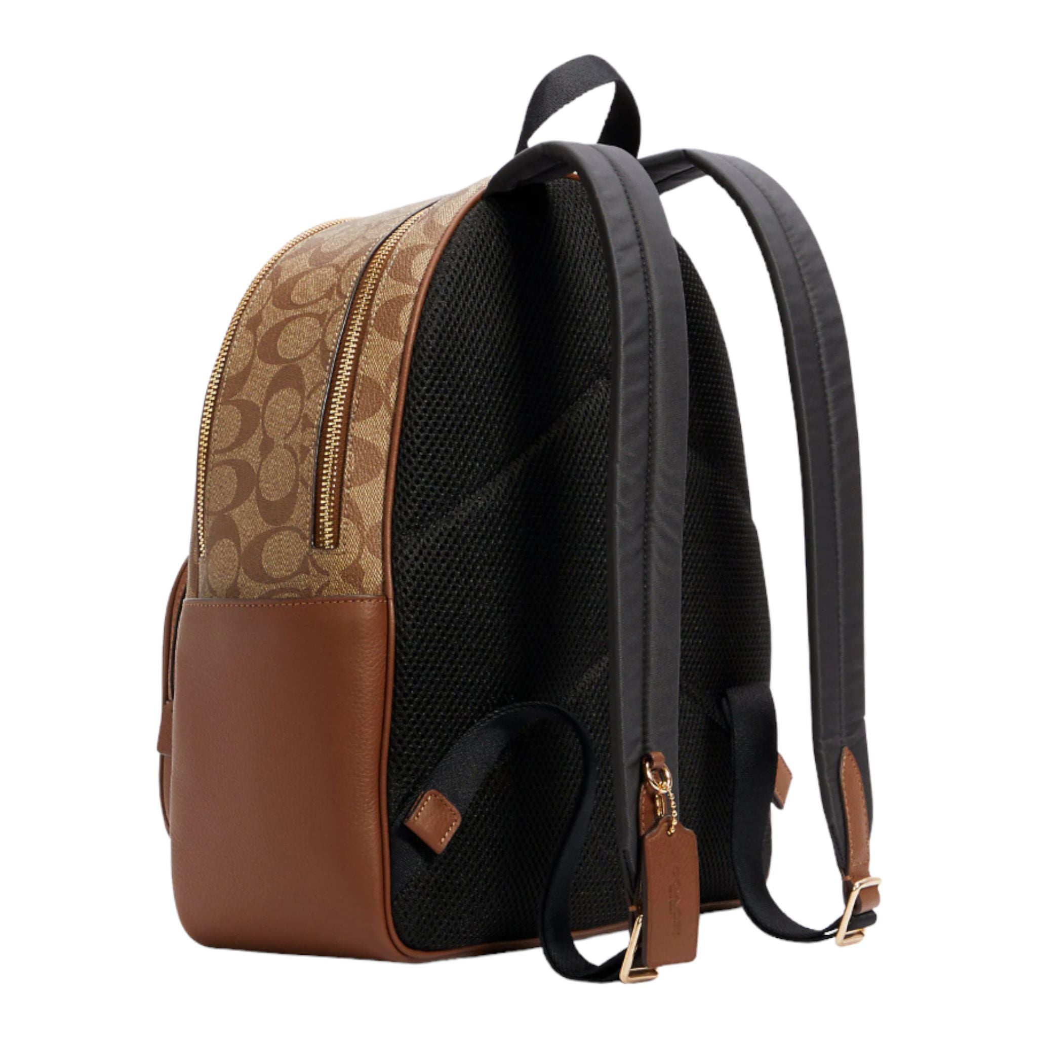 Backpack Coach Court In Signature Canvas, brown