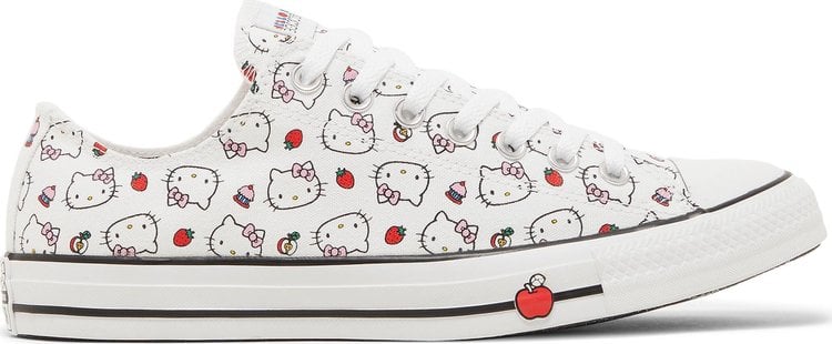 Converse Hello Kitty x Chuck Taylor All Star Low White Sneakers, white