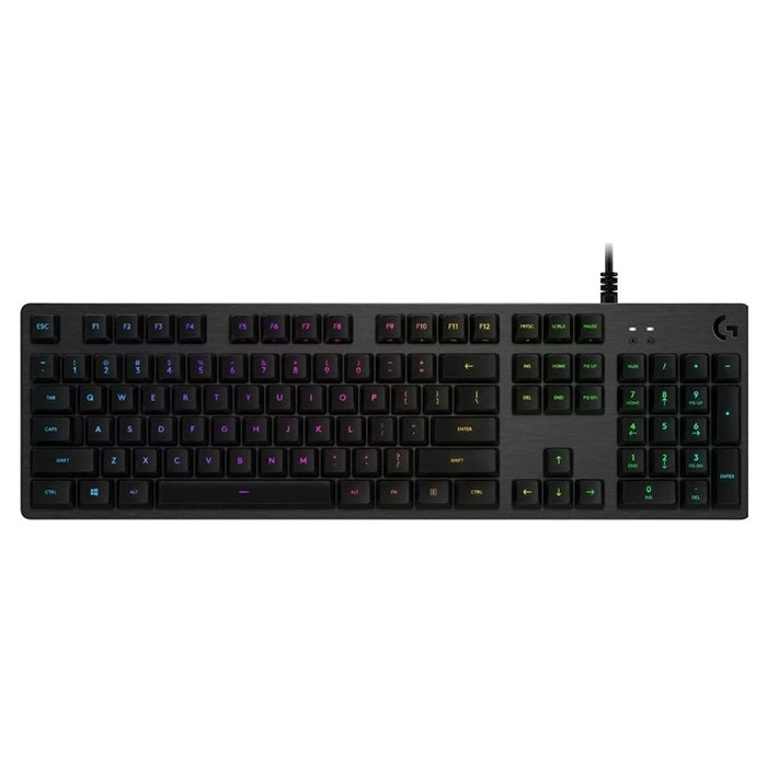 Logitech G512 Carbon GX Blue Switch Gaming Keyboard, Black