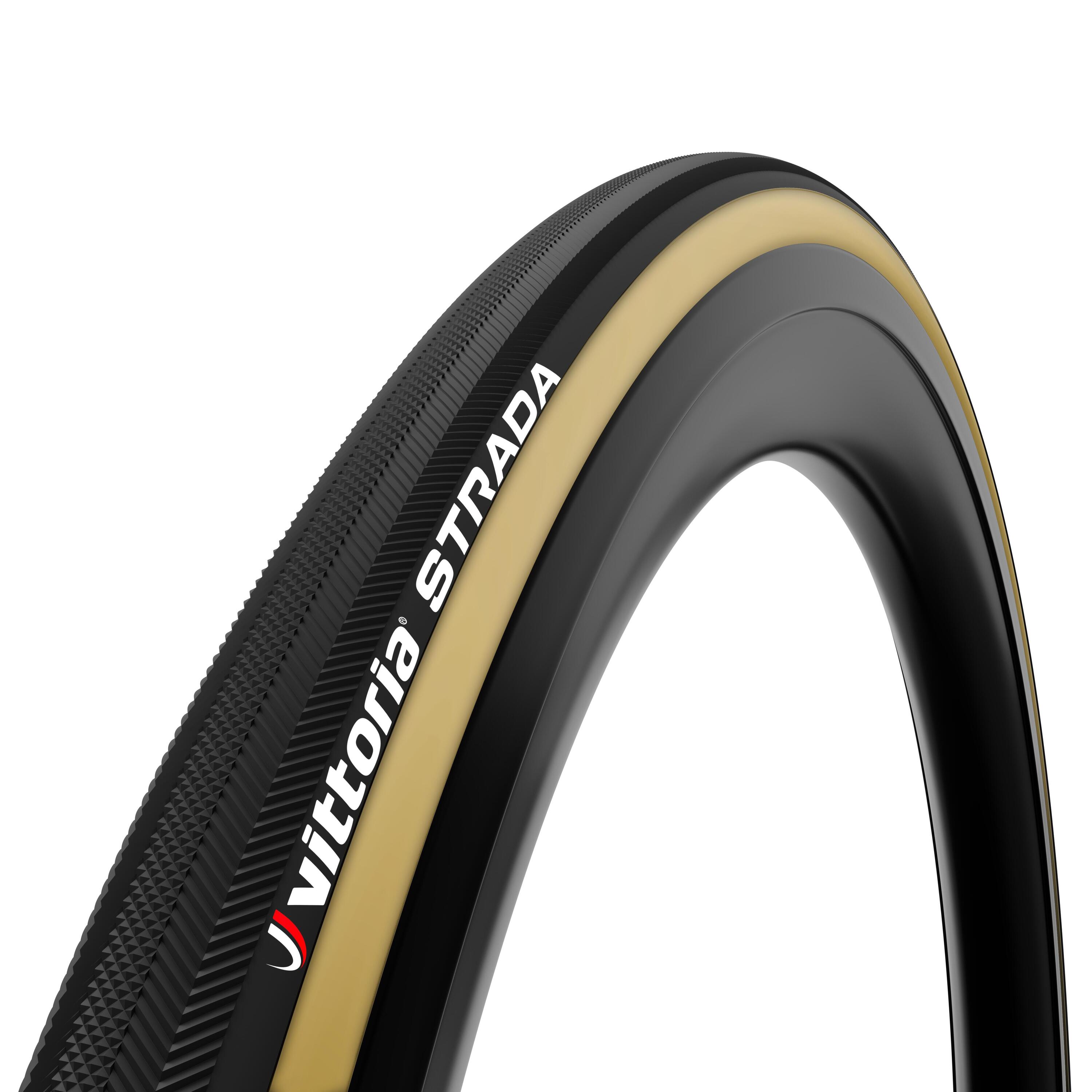 Tubular bicycle tire Vittoria Strada 700×25 black