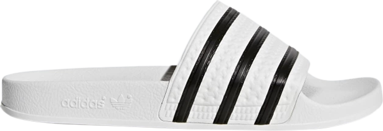 Adidas Adilette Slide Slippers, white