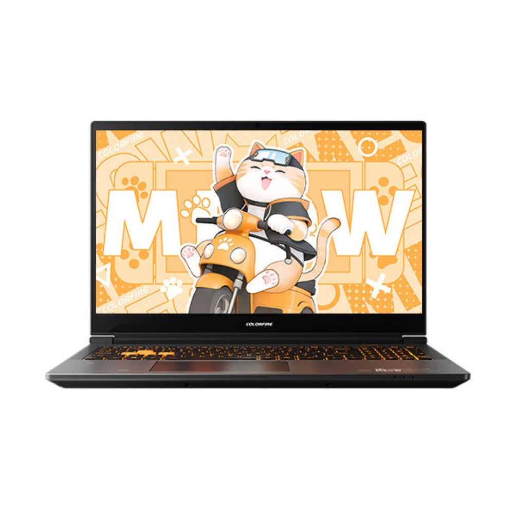 Colorful Meow R16 16" 16GB/512GB Gaming Laptop R9-7940H RTX 4070 Orange/Black English Keyboard