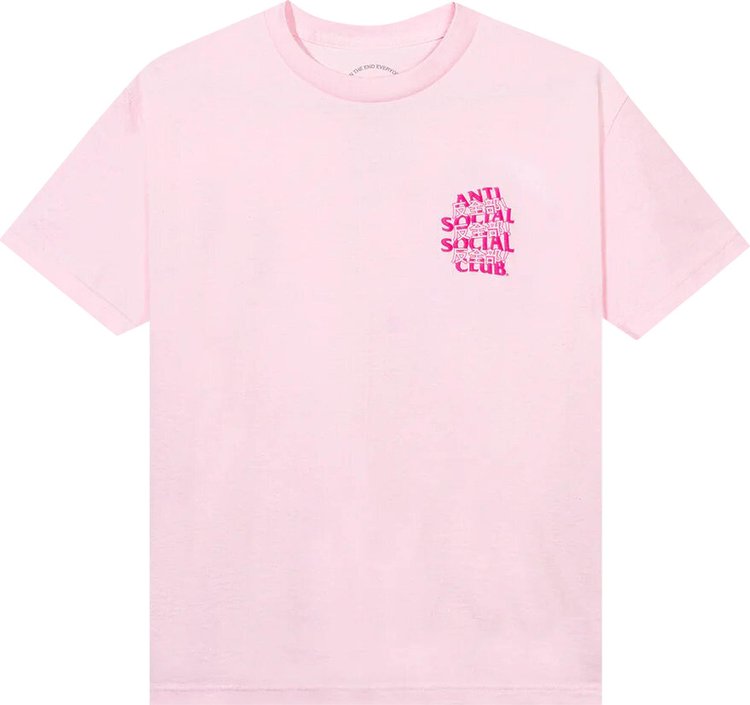 Anti Social Social Club Kaburosai Tee 'Pink', pink